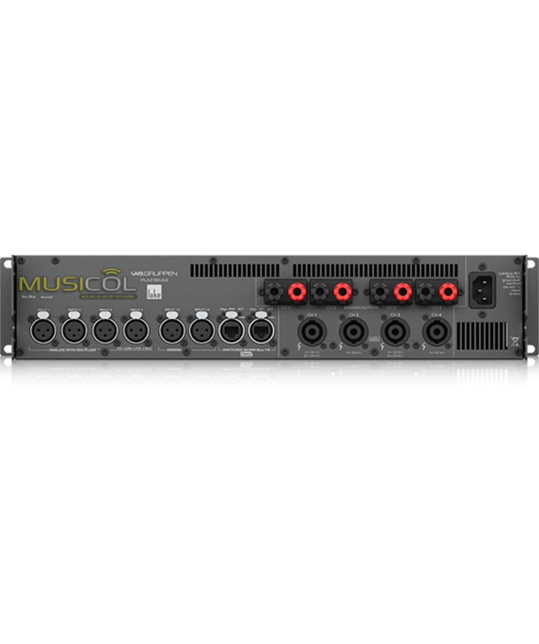 מגבר LAB-GRUPPEN PLM 5K44 4X1750W
