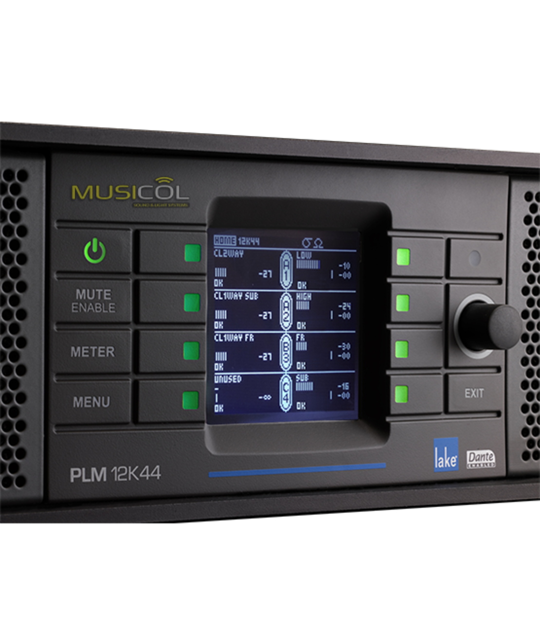 מגבר LAB-GRUPPEN PLM 12K44 4X4600W