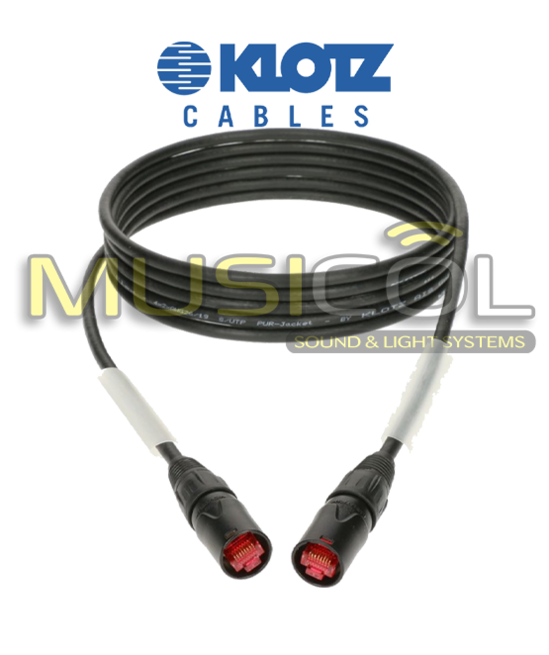 כבל רשת מקצועי 1.5 מטר KLOTZ RC5EE015B