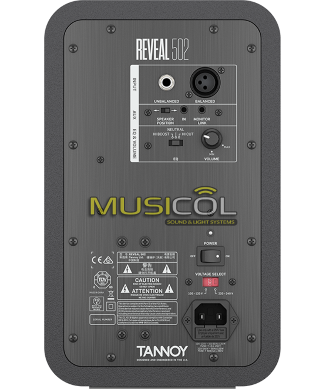 מוניטור אולפני TANNOY REVEAL 502