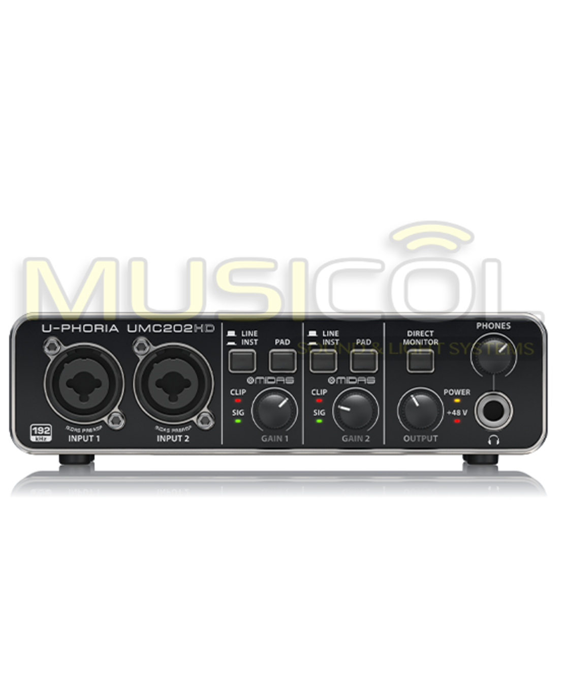 חבילת אולפן BEHRINGER U-PHORIA STUDIO-PRO
