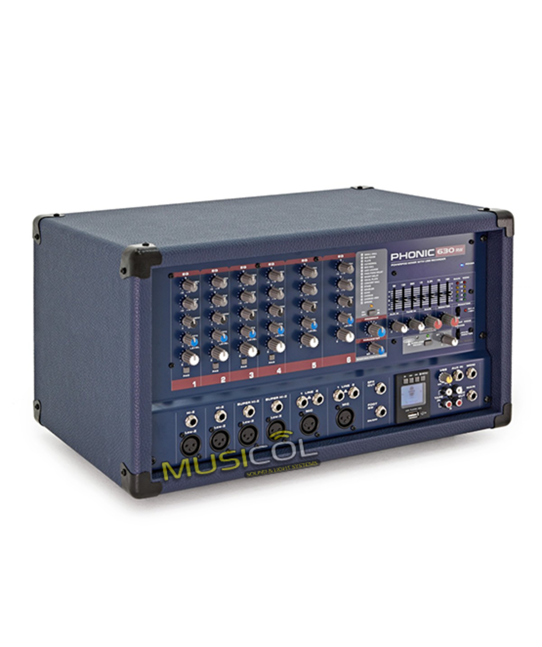 מיקסר מגבר PHOIC POWERPOD 630RW