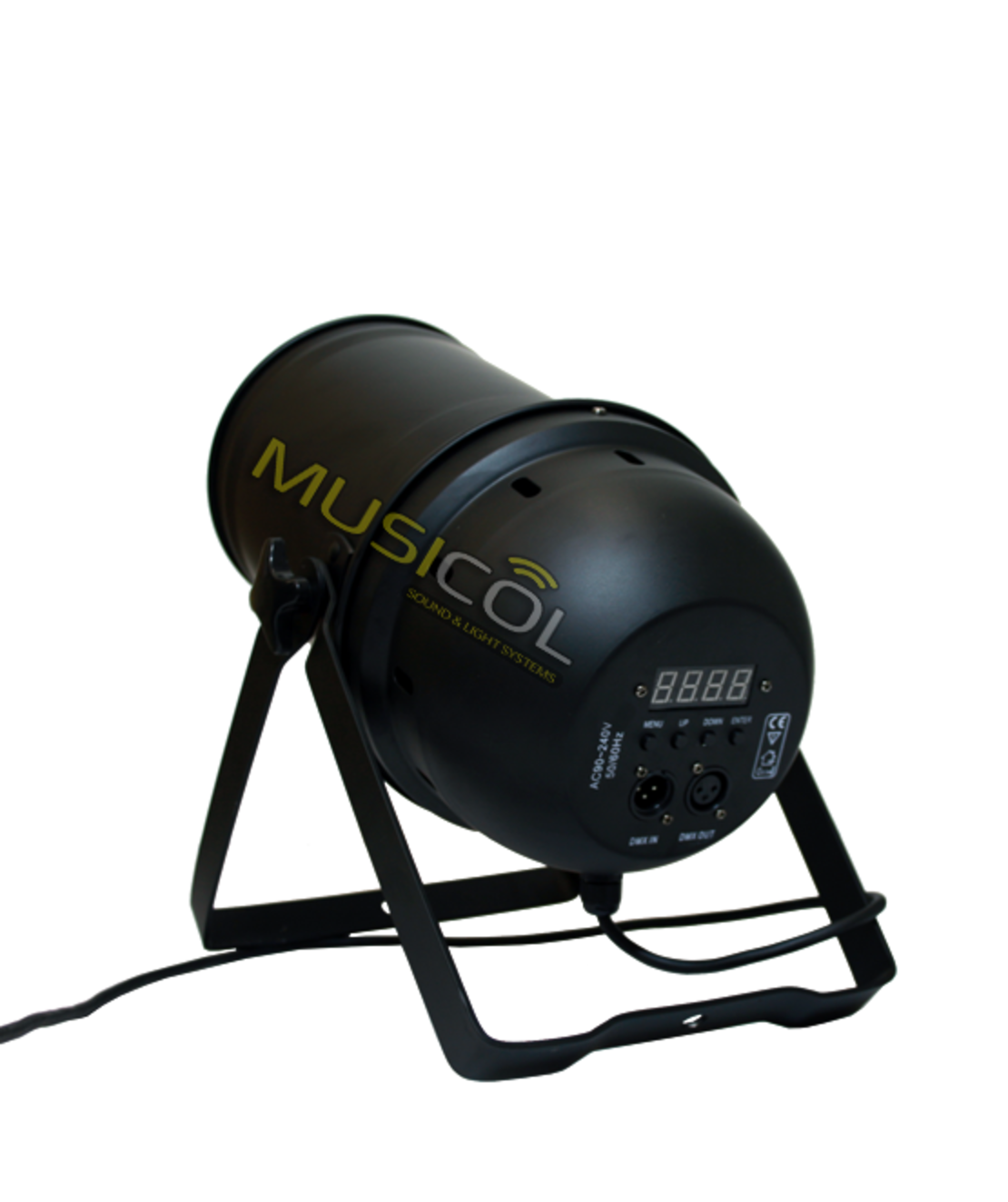 פנס שטיפה 200W עם זום אלקטרוני