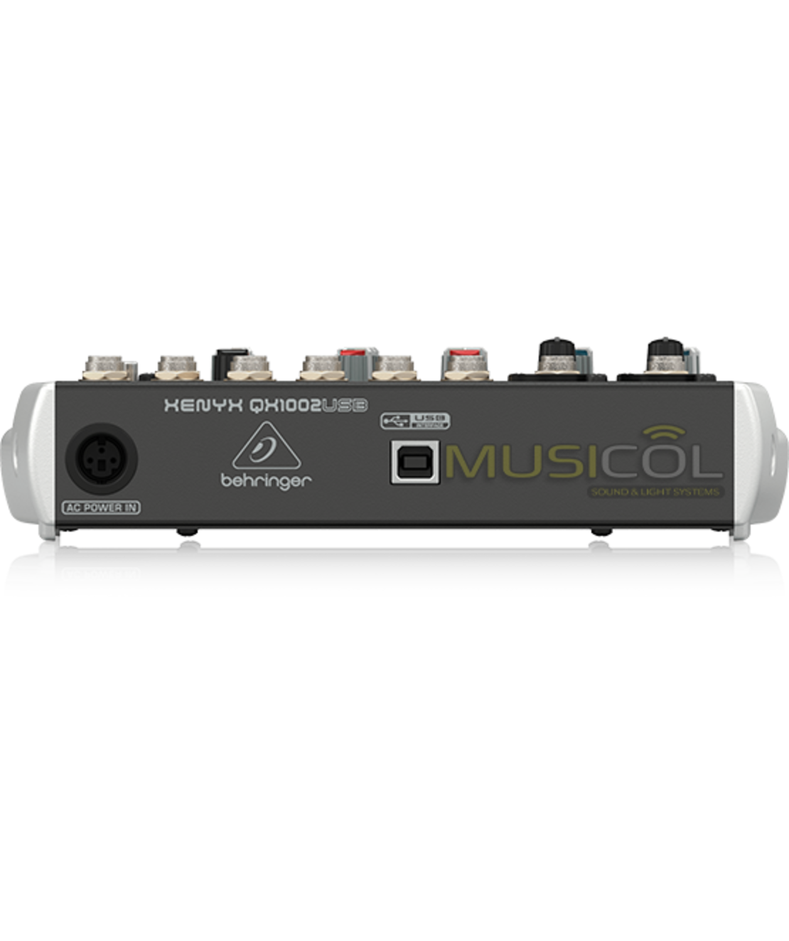 מיקסר 10 כניסות כרטיס קול ואפקט לשירה QX1002USB