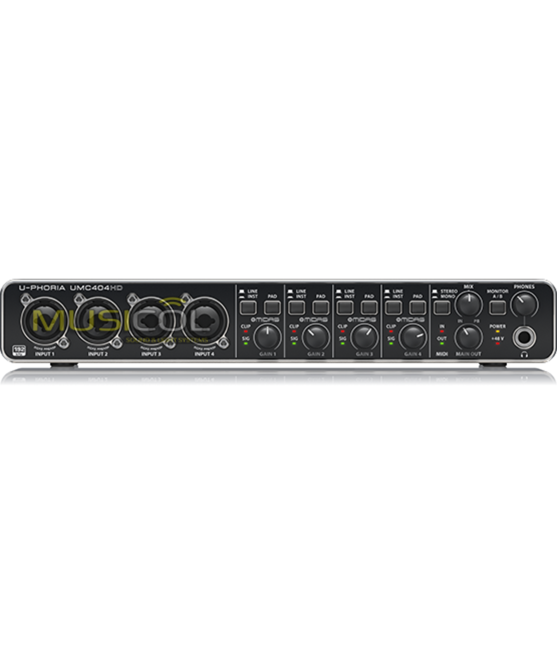 כרטיס קול BEHRINGER UMC404HD