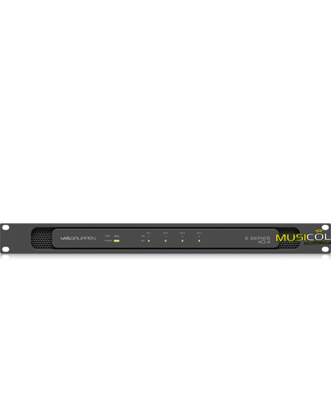 מגבר להתקנות 4X1000W, שנאי קו LAB-GRUPPEN E 40:4