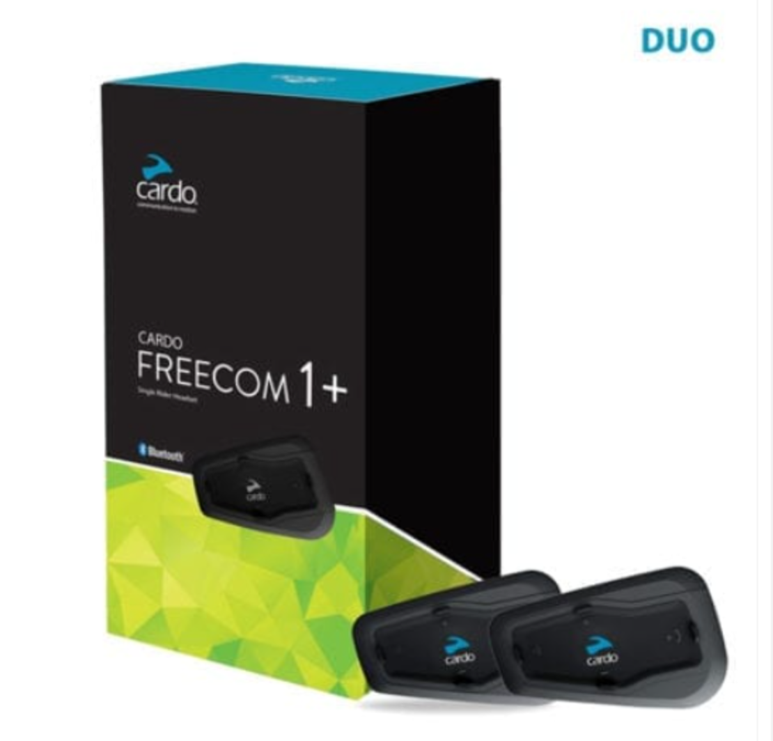 דיבורית בלוטוס זוגית לקסדה Cardo FREECOM1 Plus duo
