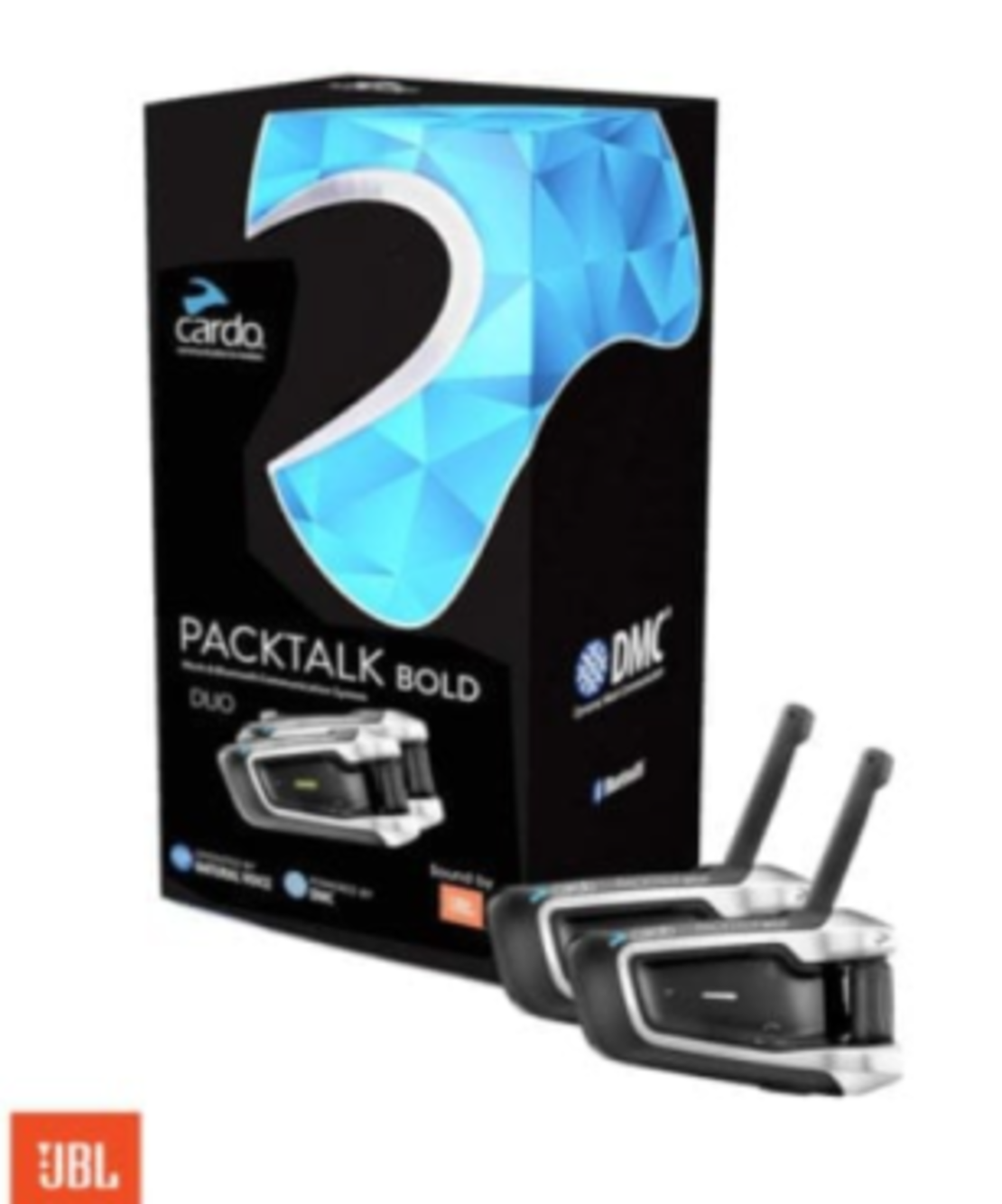 דיבורית בלוטוס לקסדה זוגית Cardo PACKTALK Bold duo JBL