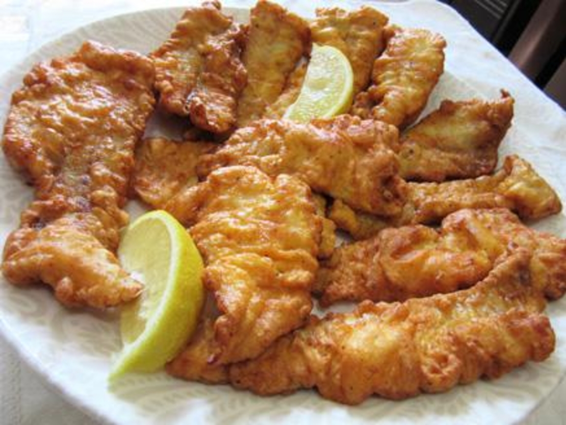 דג בקלה בטמפורה ייחודית של סבתא. קריספי מגש 2 ק