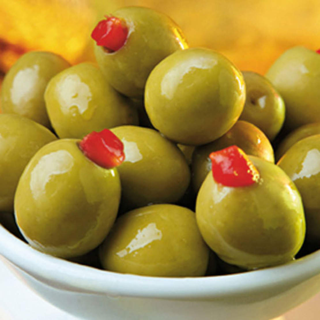 זיתים ממולאים בגמבה צנצנת 0.150 גרם