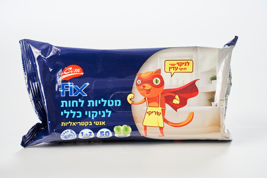 מטליות לחות לניקוי כללי - FIX