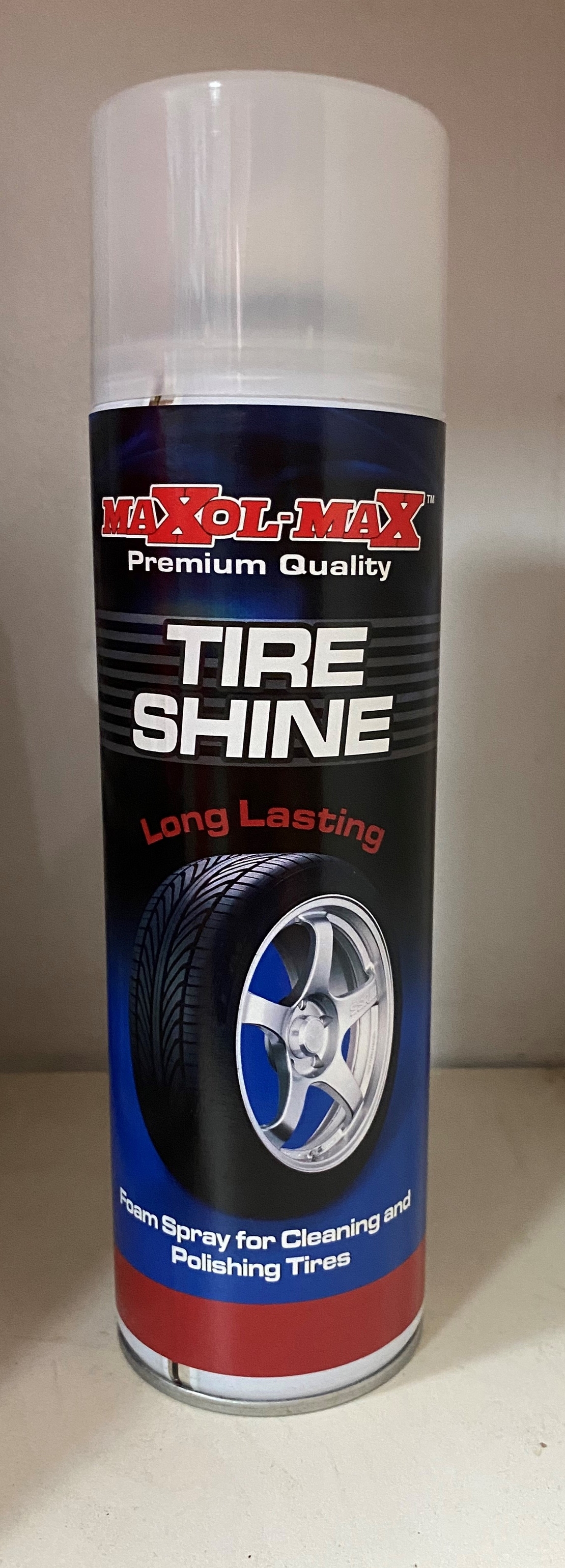תרסיס קצף לניקוי והברקת צמיגים MAXOL-MAX