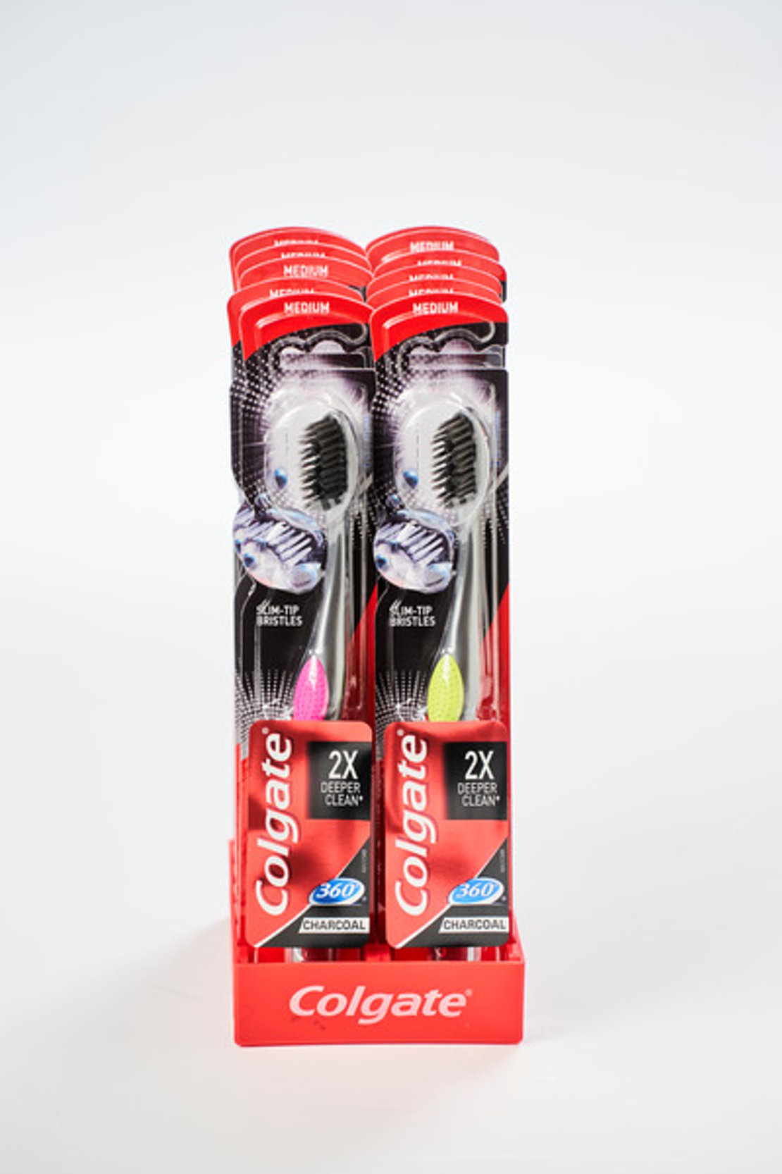 מברשת שיניים 360 שחור קולגייט - Colgate