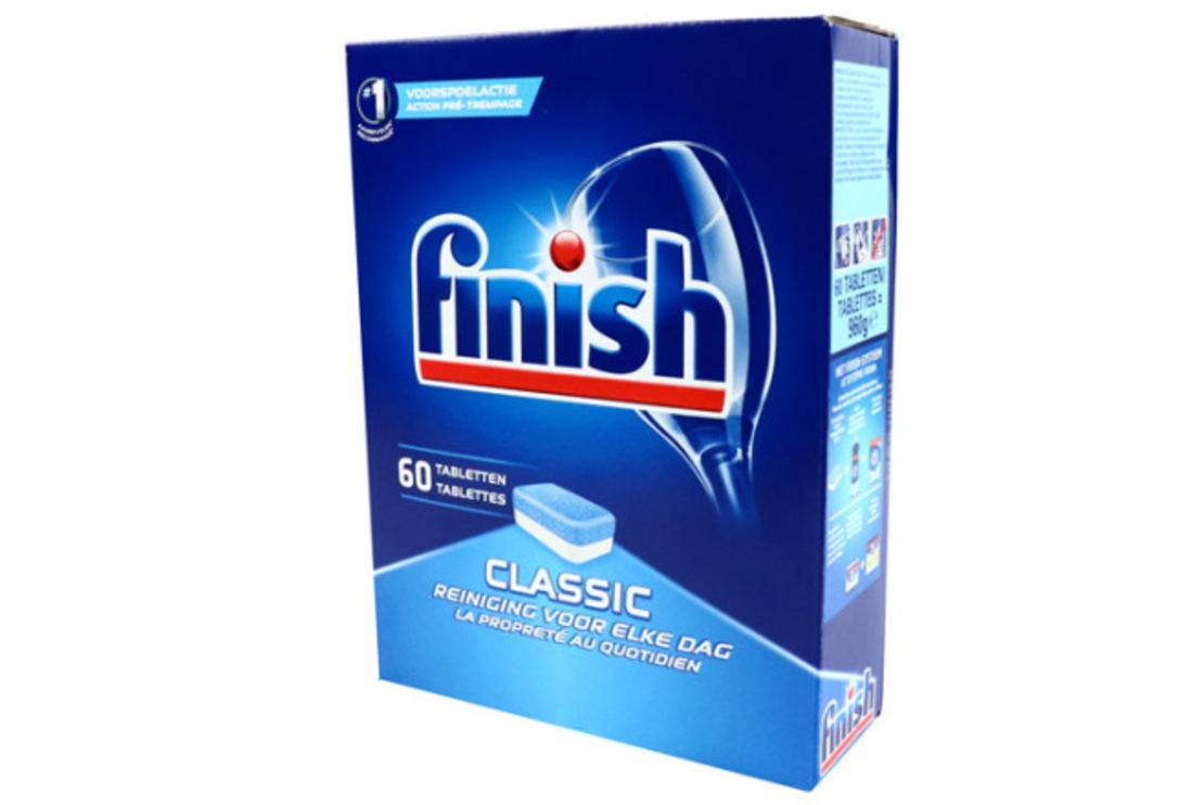 טבליות למדיח 60 יחידות - Finish