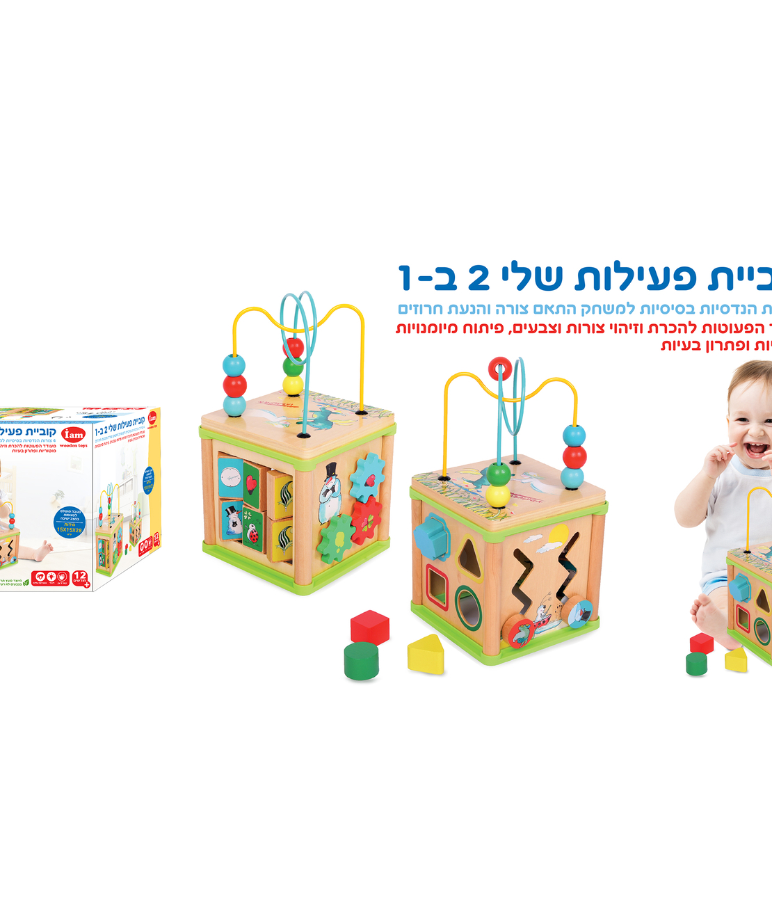 קובית פעילות - עץ