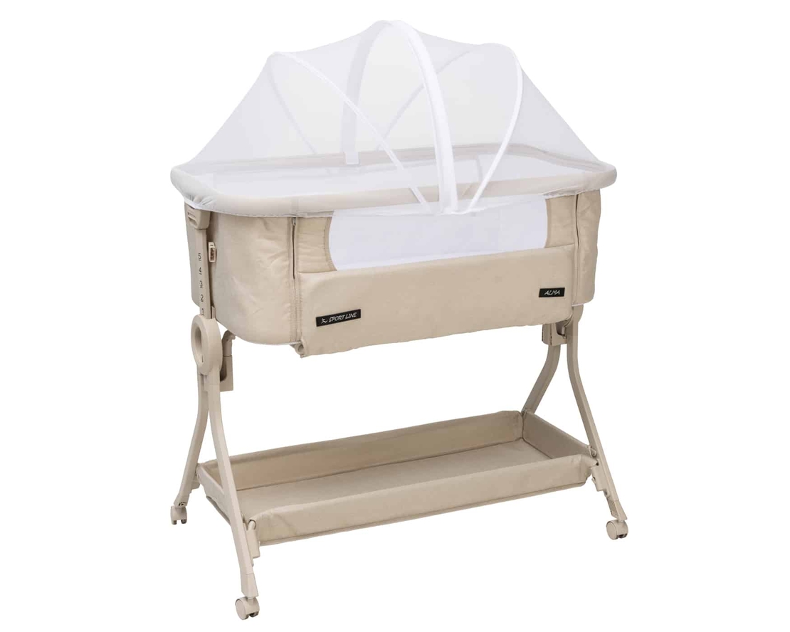 עריסה מתחברת ALMA - בז'