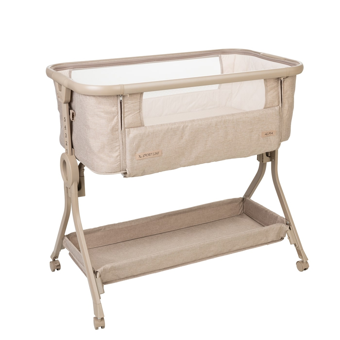 עריסה נמצדת ALMA מוקה