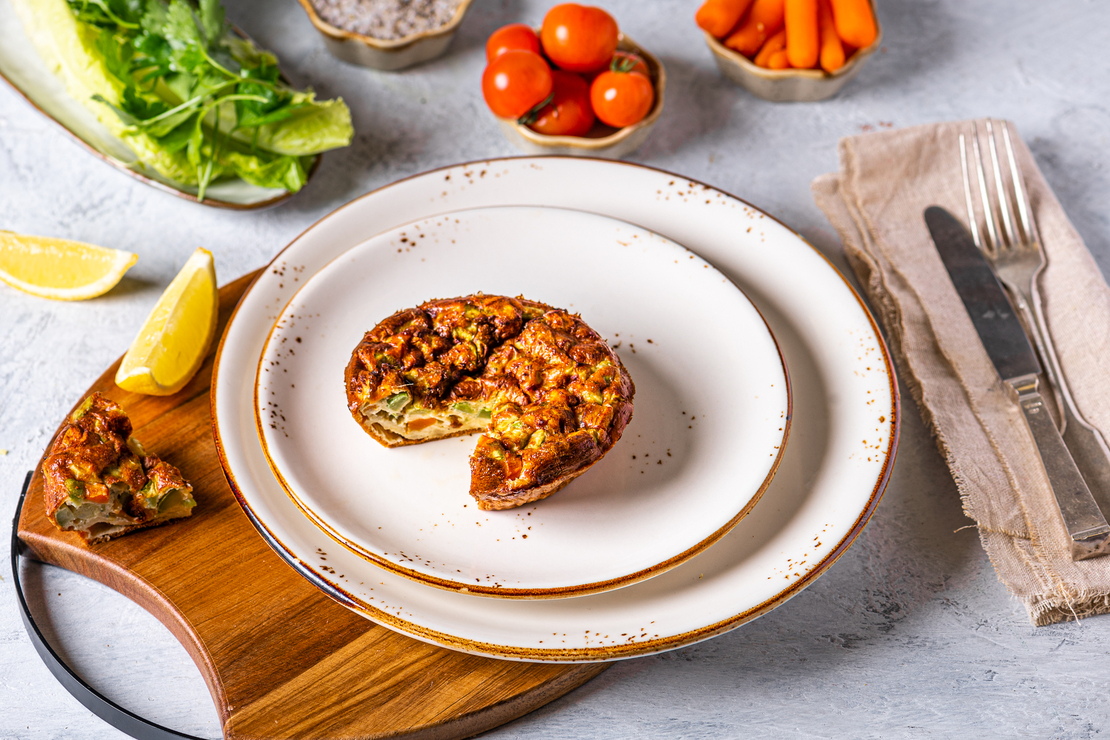 פשטידת ירקות תבניות אישיות - 5 יחידות