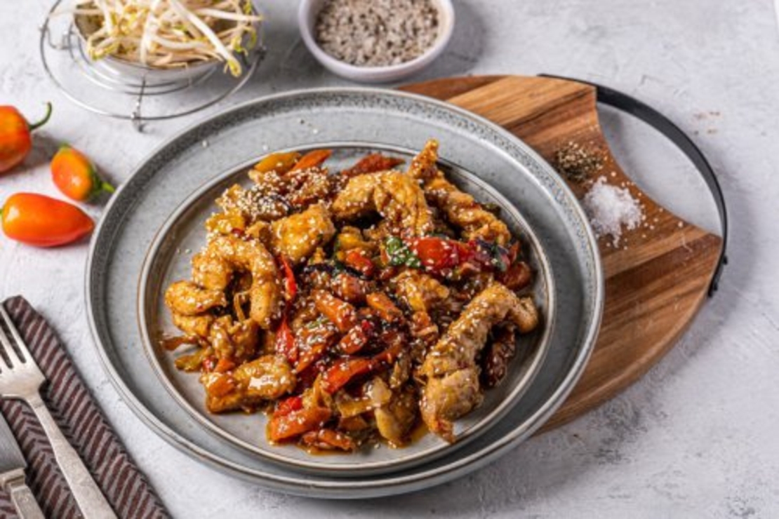 עוף סיני מוקפץ - 1 ליטר