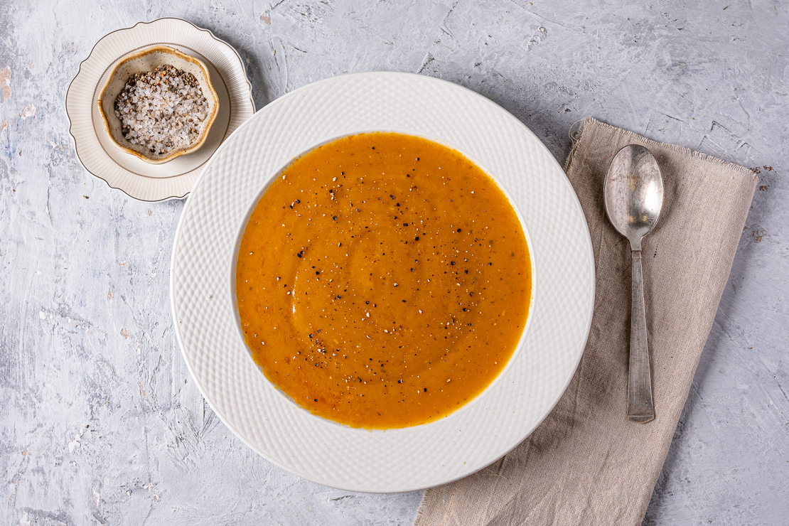 מרק כתום טחון (2 ליטר) - 6 מנות