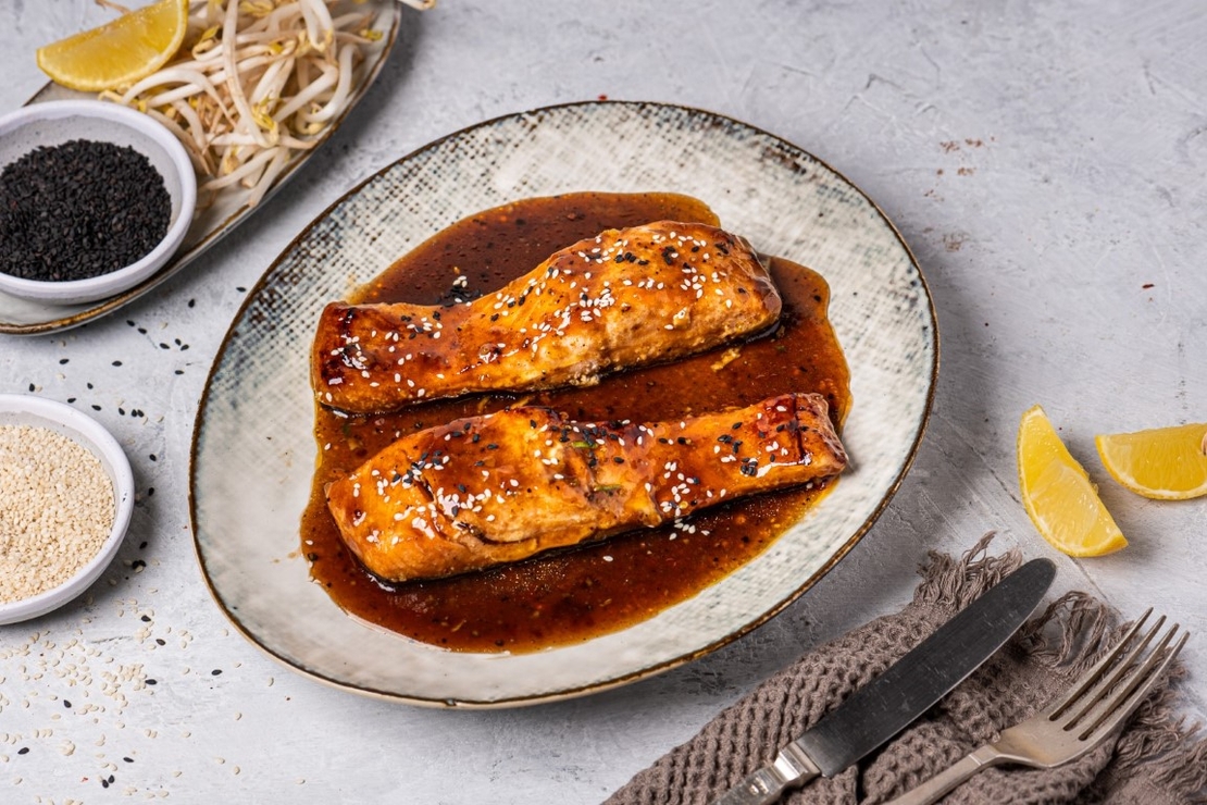 פילה סלמון בטריאקי - 4 יחידות