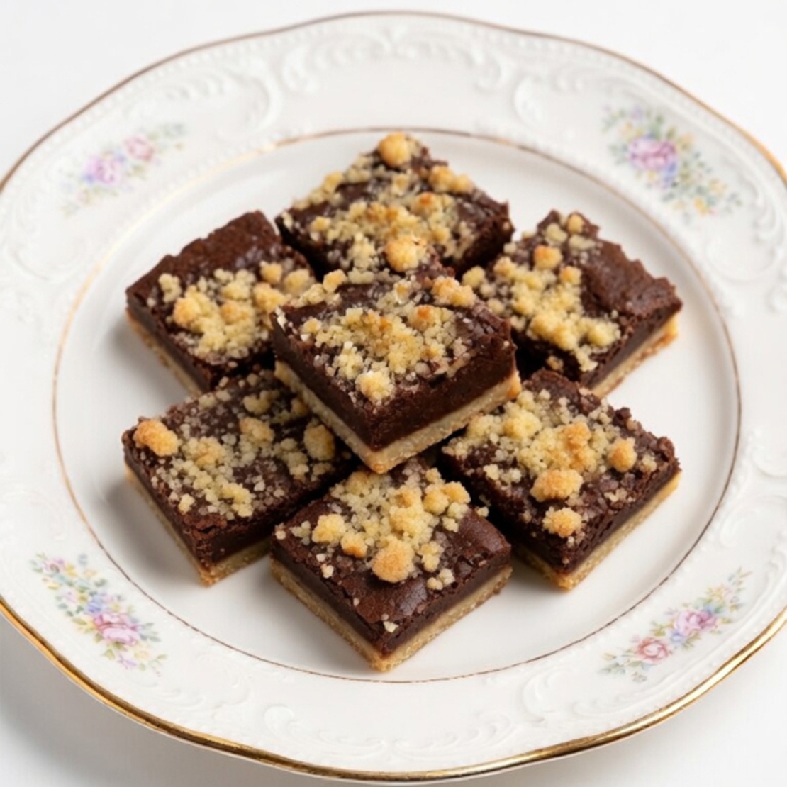 עוגת פירורים על שכבות שוקולד - מארז (בהשגחת הבד