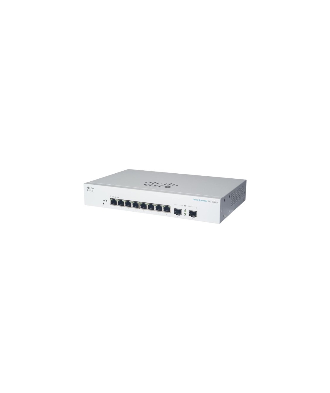מתג חכם Cisco Business 8-Port Gigabit PoE CBS220-8FP-E-2G-EU
