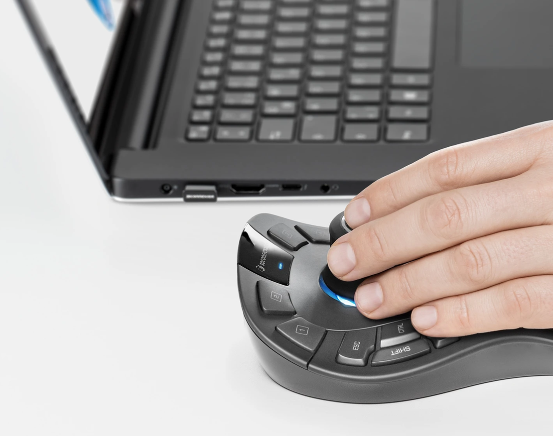 עכבר3Dconnexion SpaceMouse Pro Wireless 3DX-700119