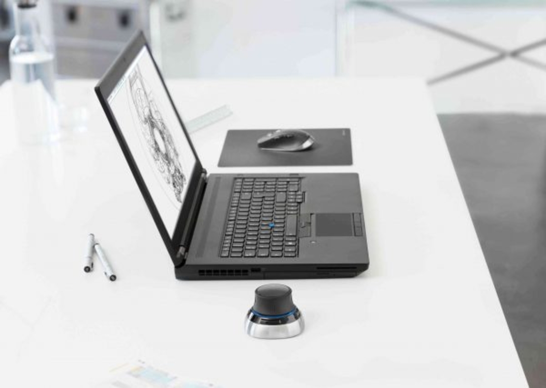 עכבר אלחוטי עם נרתיק ודונגל אוניברסלי SpaceMouse Wireless Kit 2