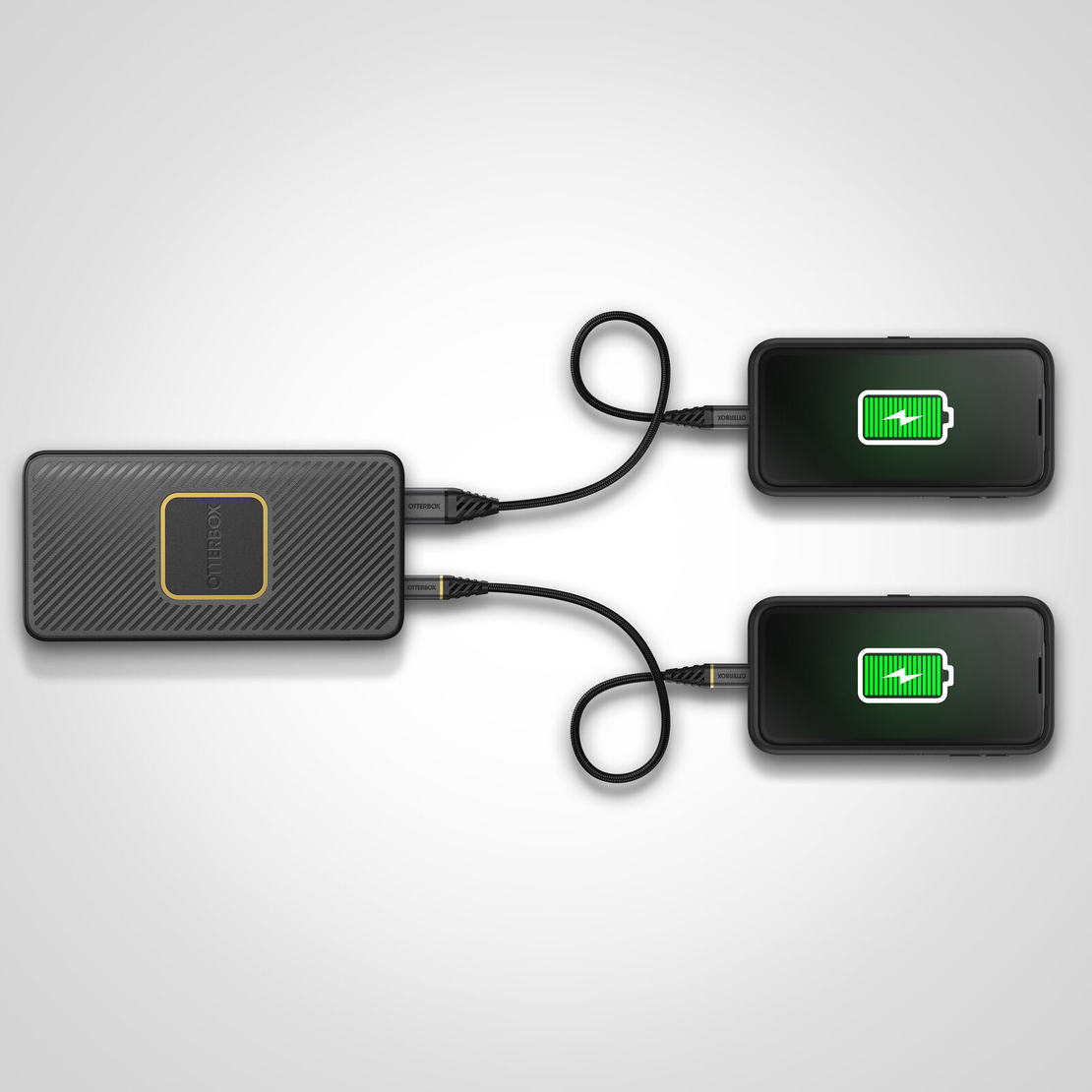 מטען נייד עם טעינה אלחוטית Otterbox Fast Charge 15,000mAh