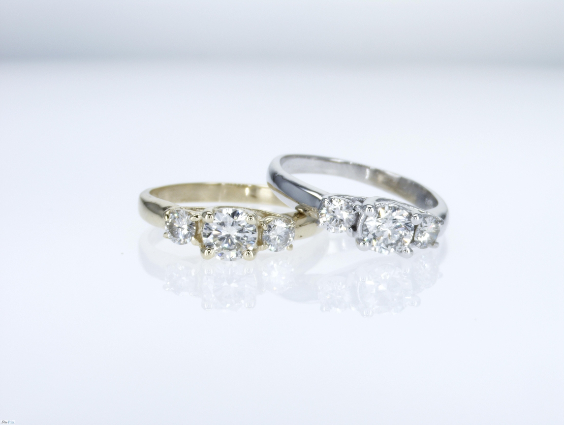 טבעת יהלום B19