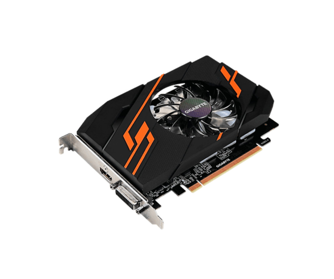 כרטיס מסך Gigabyte GT 1030 2GB DDR5 DVI HDMI Over Clock