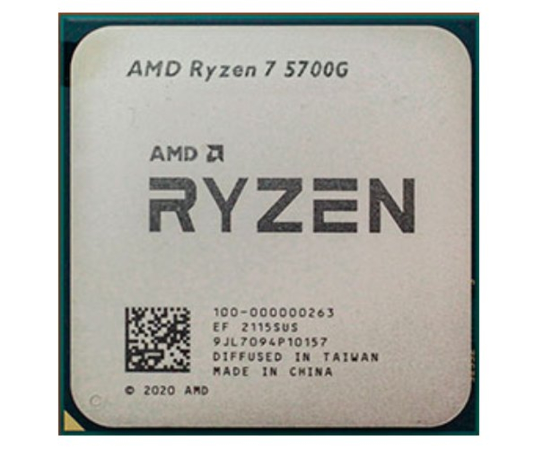 מעבד AMD Ryzen 7 5700G Tray 8Cores 16 Threads Vega 8 GPU