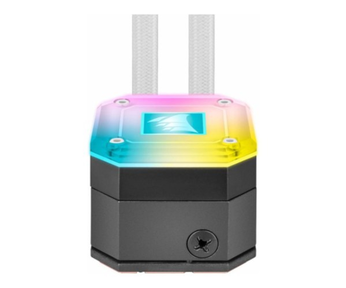 קירור נוזלי לבן Corsair iCUE H150i Elite Cappelix WHITE 360mm RGB