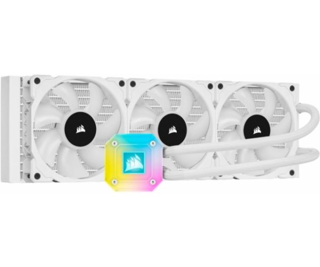 קירור נוזלי לבן Corsair iCUE H150i Elite Cappelix WHITE 360mm RGB