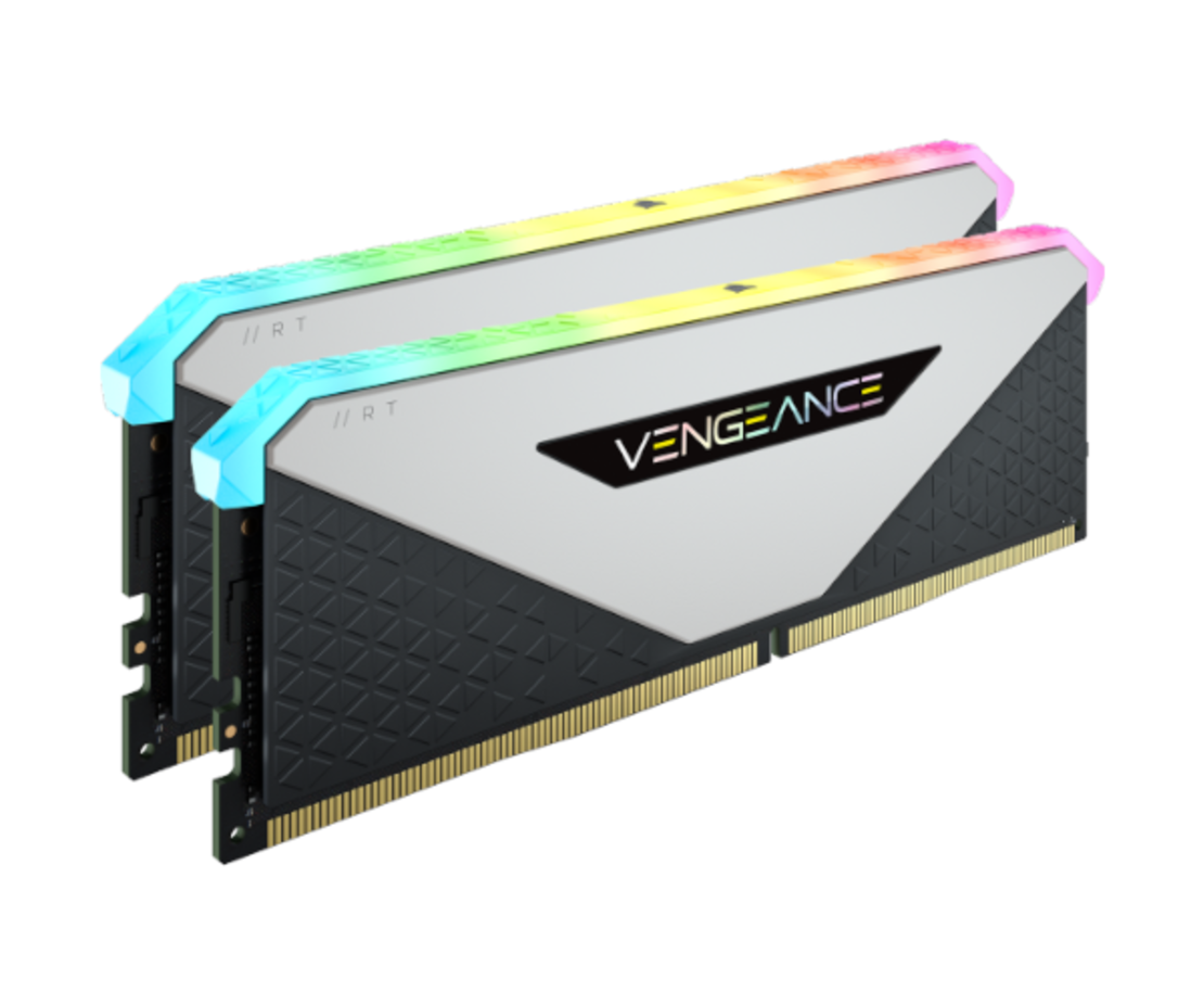 ז. לנייח Corsair Vengeance RGB RT 32GB 2X16 3600Mhz C18 for AMD