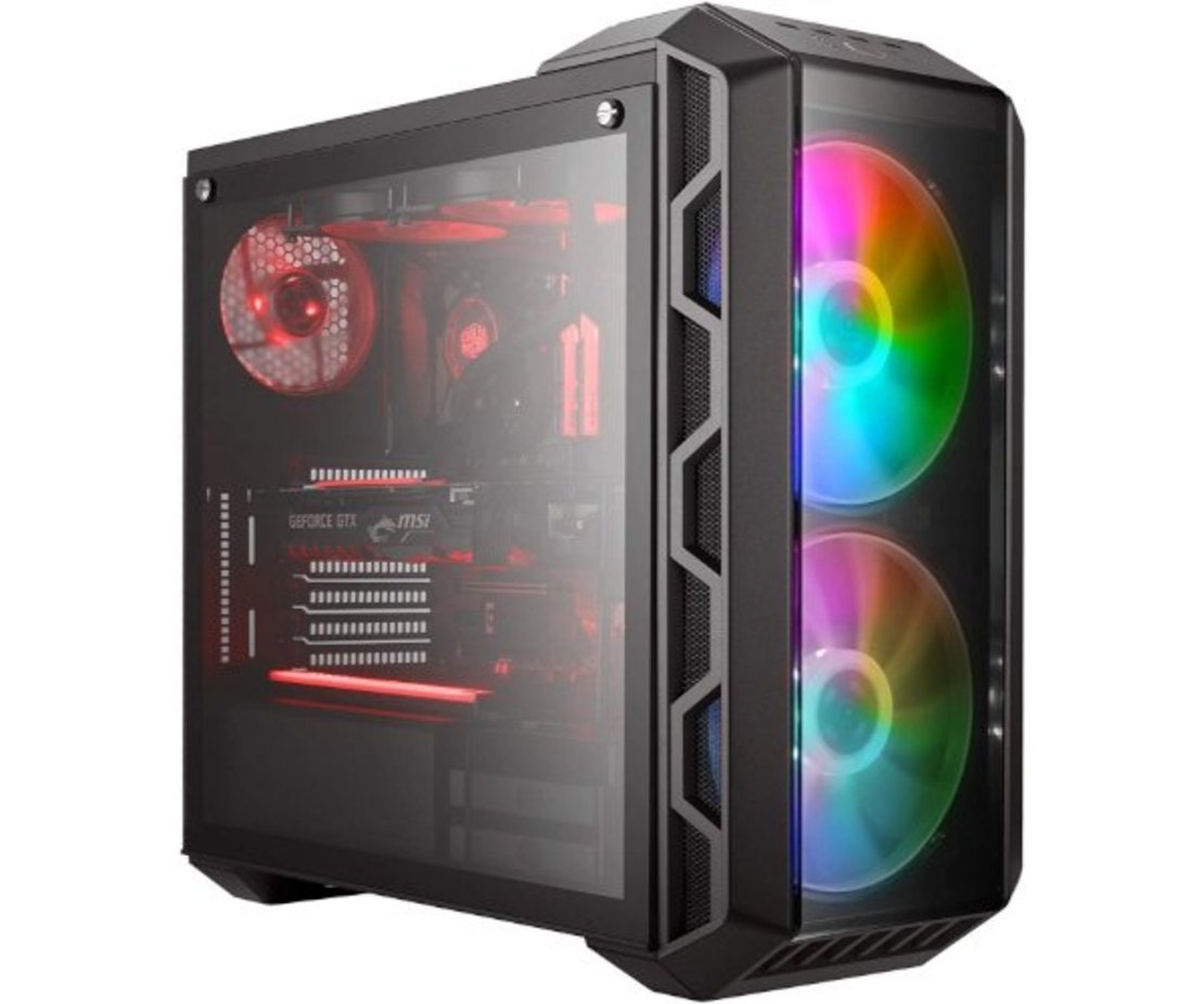 מארז Cooler Master H500 ARGB E-ATX 2X200MM ARGB FAN Iron Grey