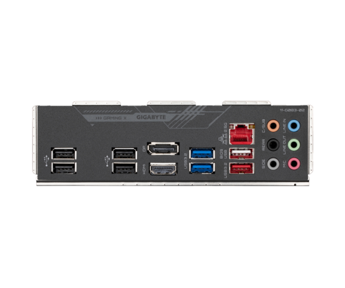 לוח לאינטל דור 12 Gigabytye B660 GAMING X DDR4 2.5GB LAN TYPE-C A