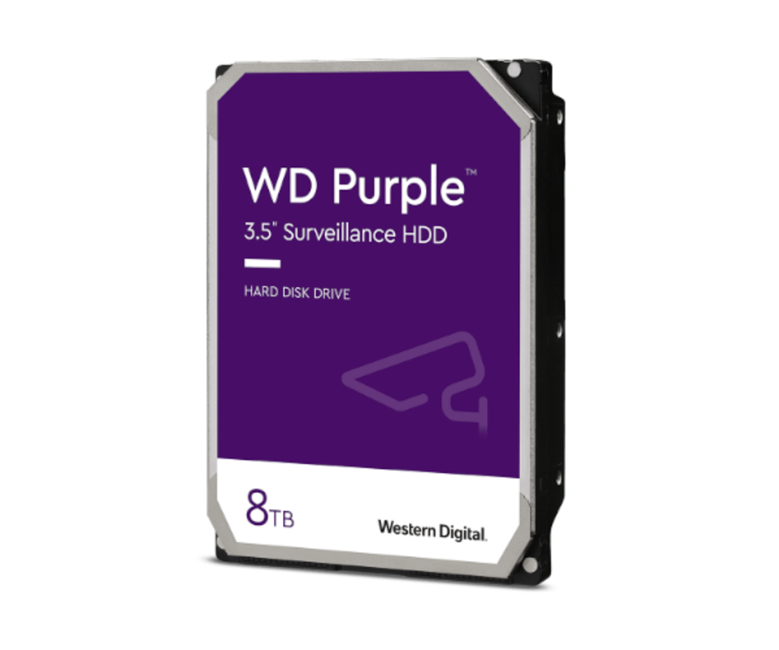 דיסק לנייח 3.5 Western Digital 8TB Purple 7200RPM 256MB Cache