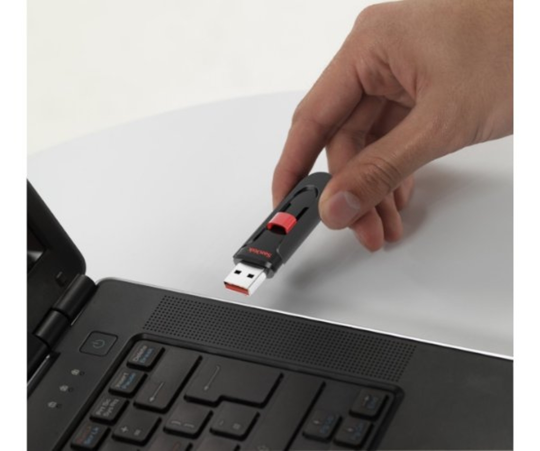 ז. נייד SANDISK Cruser Glide SDCZ600 256G USB 3