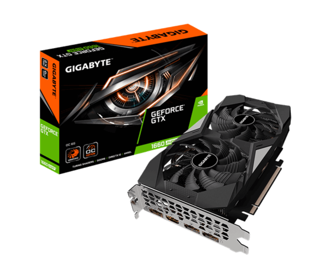 כרטיס מסך GIGABYTE GeForce GTX 1660 SUPER 6GB GDDR6 192bit