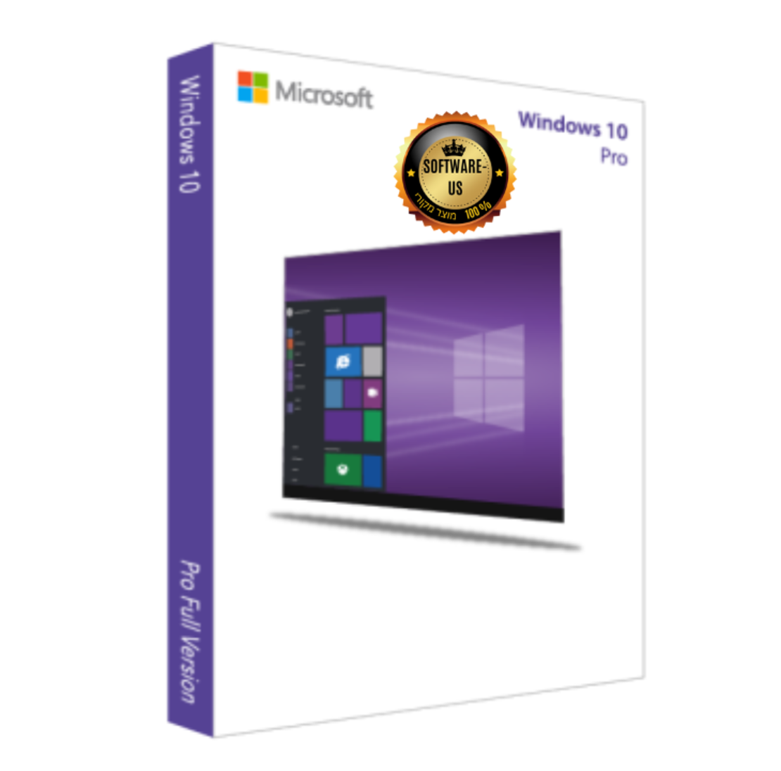 ווינדוס 10 פרו ריטייל | Windows 10 Pro- Retail (עותק דיגיטלי)