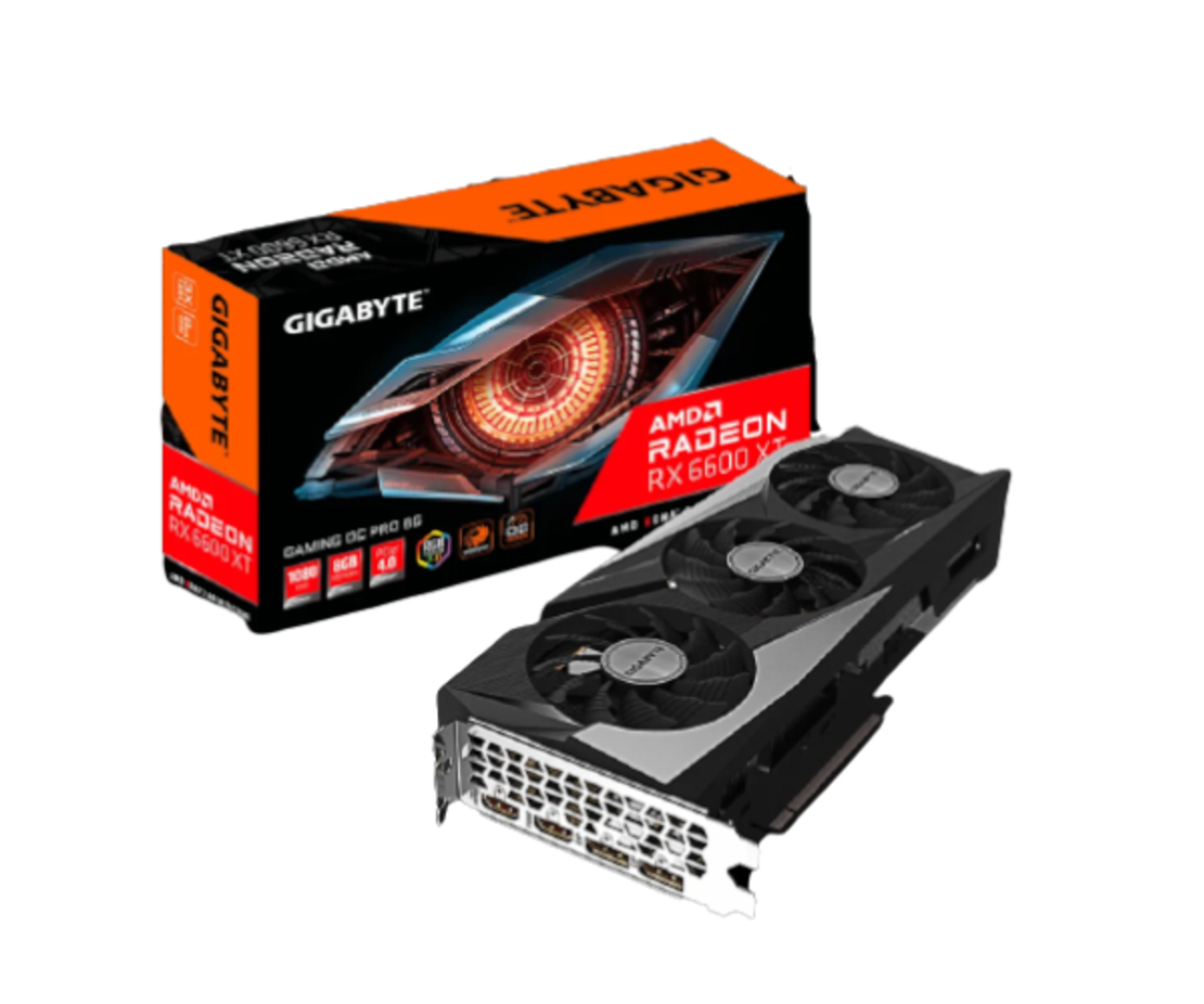 כרטיס מסך Gigabyte RADEON RX6600XT 8GB GAMING PRO rev 1.0