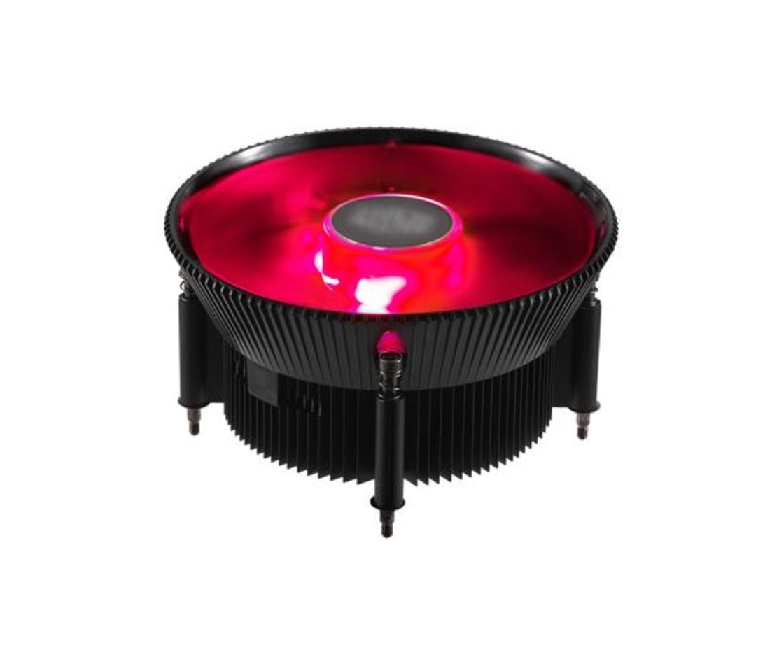 מאוורר למעבדי אינטל COOLER MASTER i71C Aluminium Cooper RGB 115X