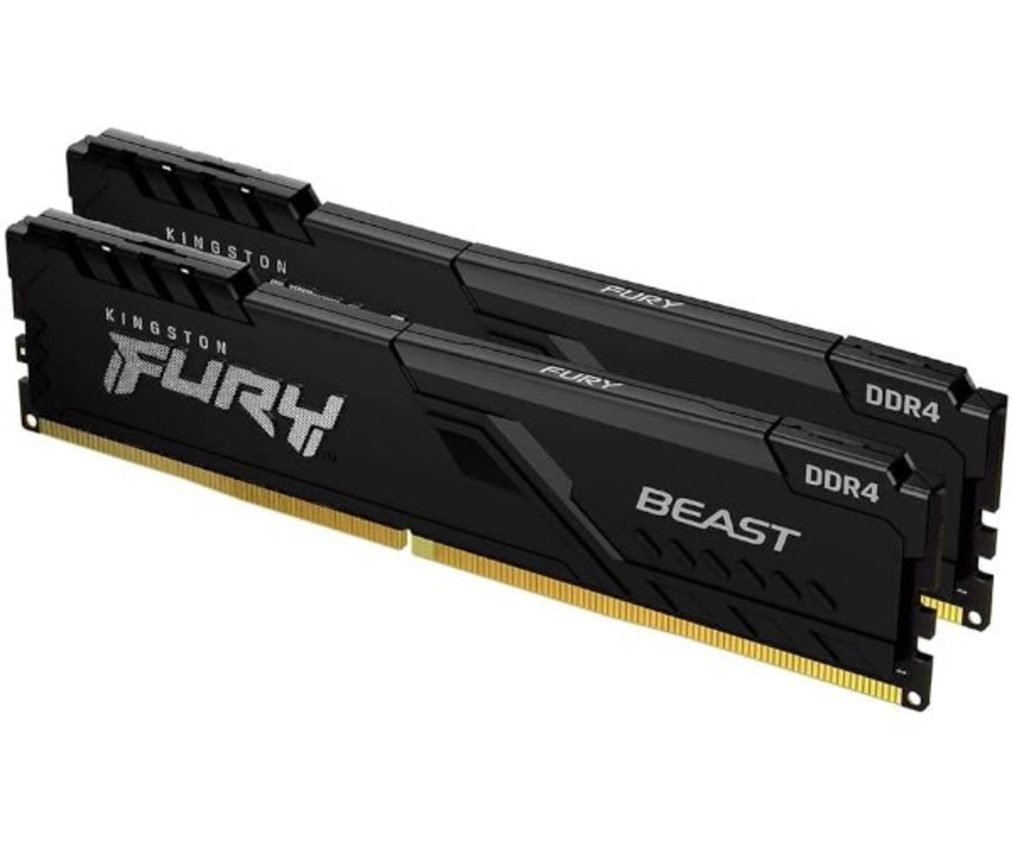 זכרון לנייח קיט KINGSTON 16GB 2X8 3200MHZ DDR4 C16