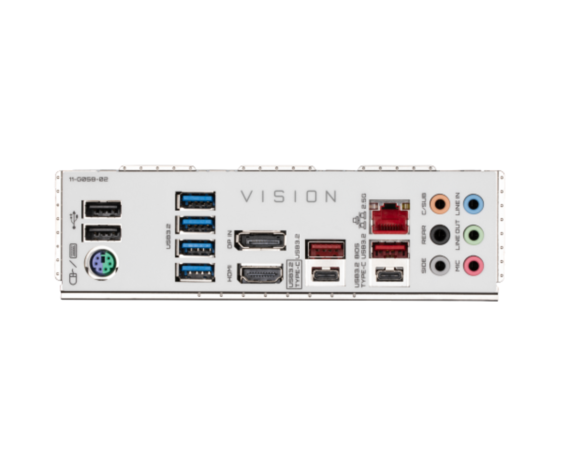 לוח אם למעבדי אינטל דור Gigabyte Z590 VISION G White 10-11
