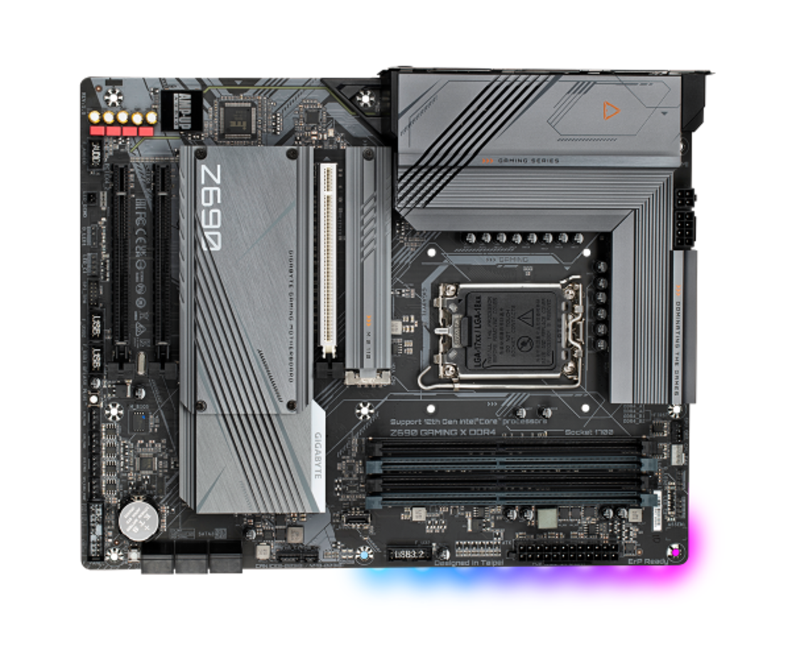 לוח דור 12 Gigabyte Z690 GAMING X DDR4 LGA1700 ATX