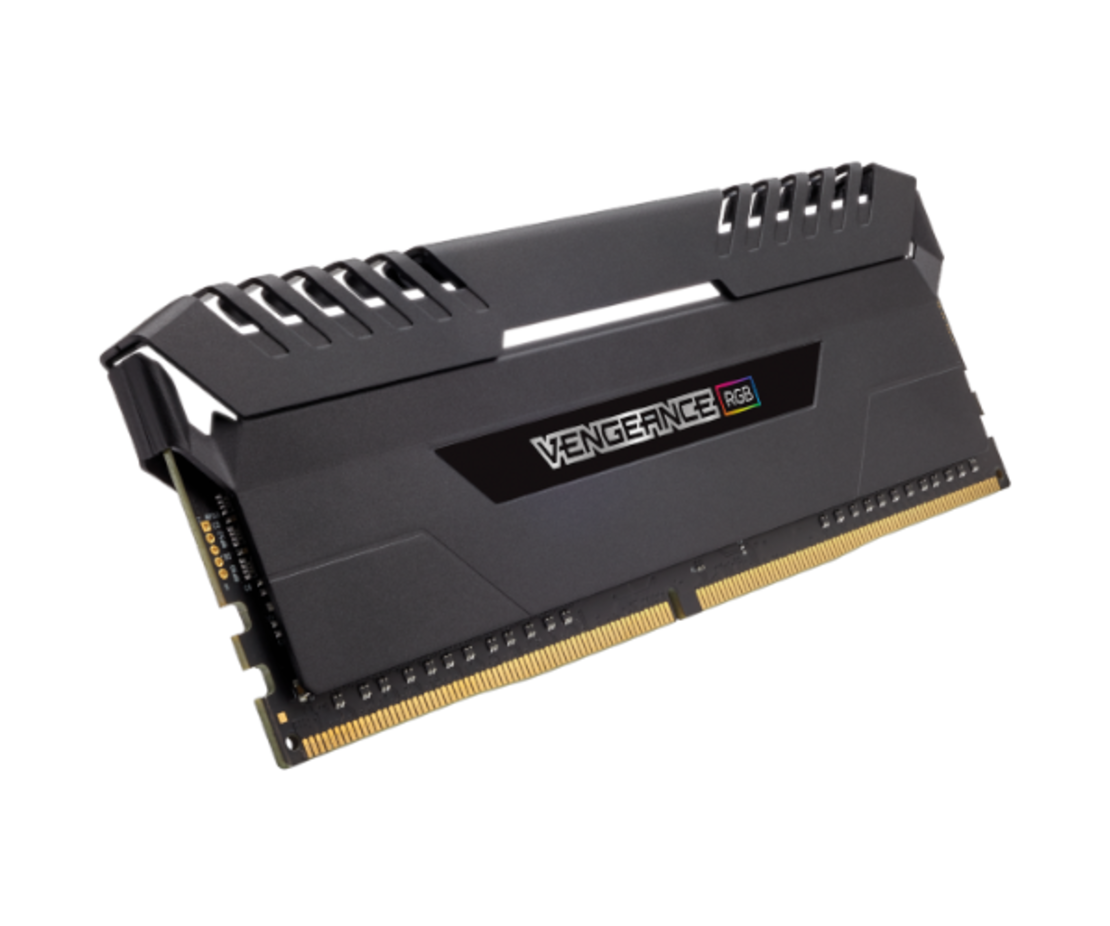 זכרון קיט לנייח CORSAIR Vengeance RGB RS 2X8 16GB DDR4 3600 CL18