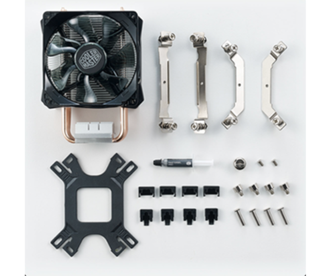 קירור אוויר למעבד AMD & Cooler Master Hyper H410R RGB Intel