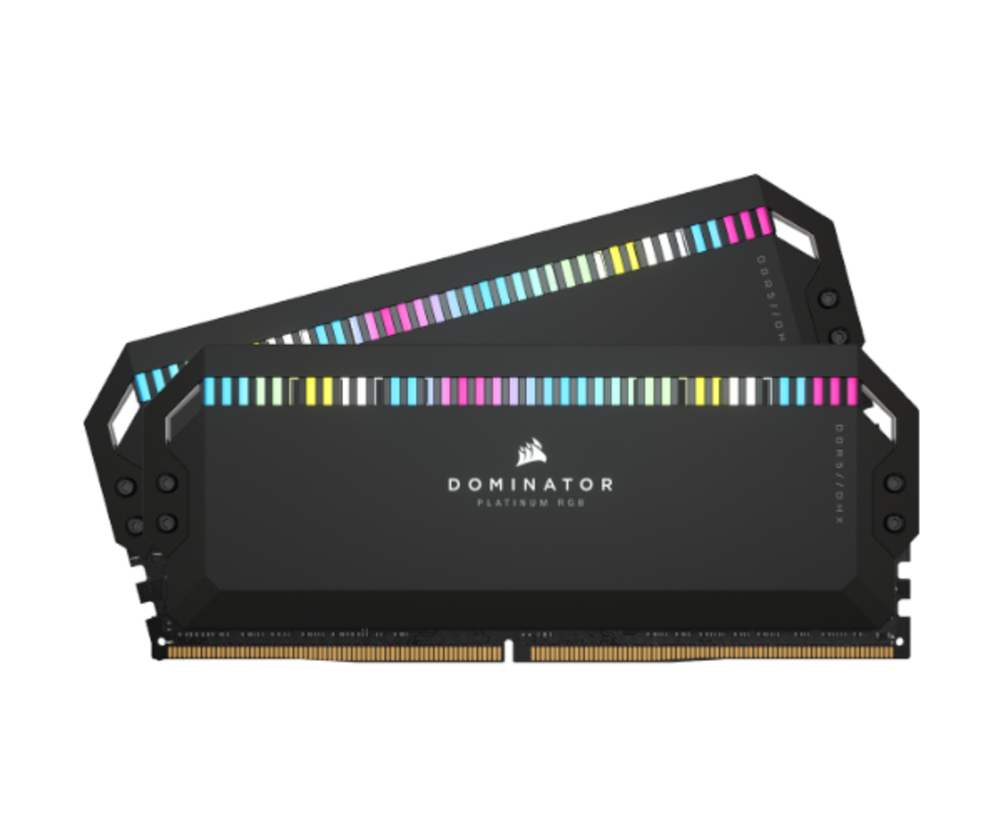 ז.נייח RGB DDR5 32GB 5200MHZ 2X16 C40 KIT .Corsair DOMINATOR Plat